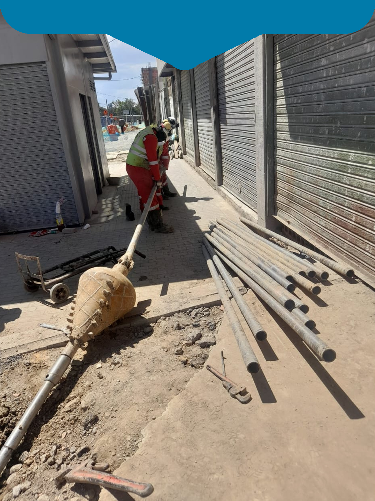 Perforación horizontal