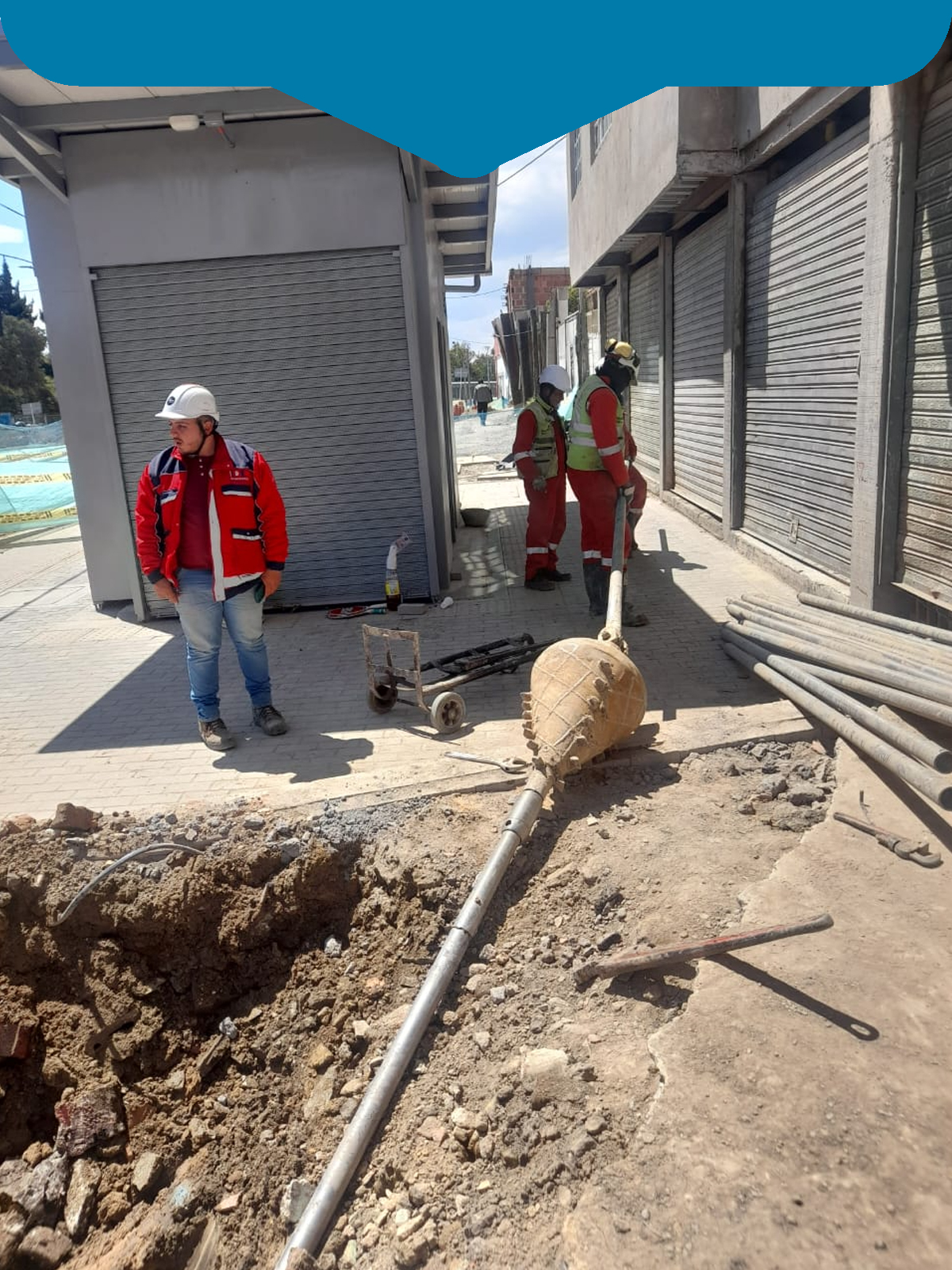 Perforación horizontal